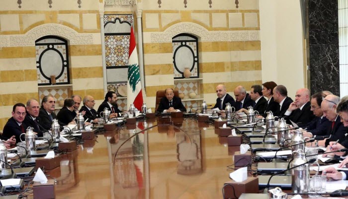مجلس الوزراء اللبناني يشكل لجنة صياغة البيان الوزاري 